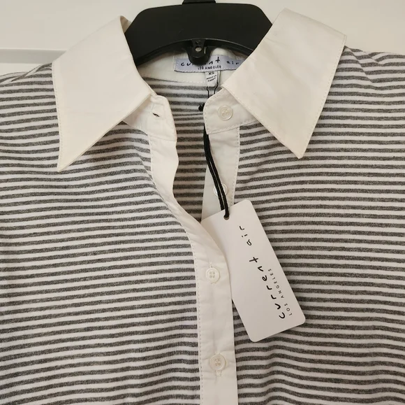 New striped collard shirt - Picture 3 of 4